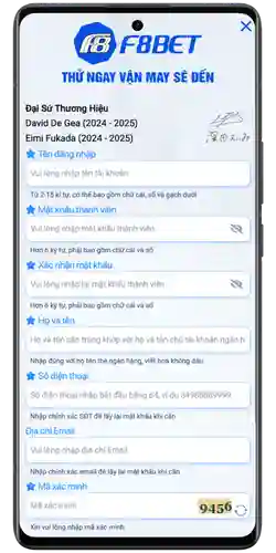 Đăng Ký Tài Khoản F8BETA2